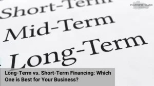 long-term vs short-term financing